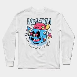 Blue face Long Sleeve T-Shirt